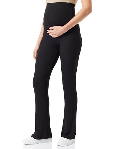 MAMA.LICIOUS Damen MLBRYNJA Flare Jersey A. NOOS Leggings, Schwarz, Small von MAMALICIOUS