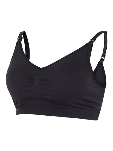 MAMA.LICIOUS Damen MLILJA Feed ME Bra 2F NOOS Still-BH, Snow White, M/L von MAMALICIOUS