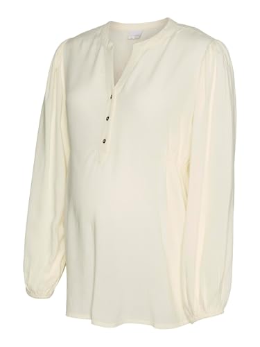 MAMA.LICIOUS Damen MLMERCY LIA L/S WO TOP 2F NOOS Blusen, Birch, X-Large von MAMALICIOUS