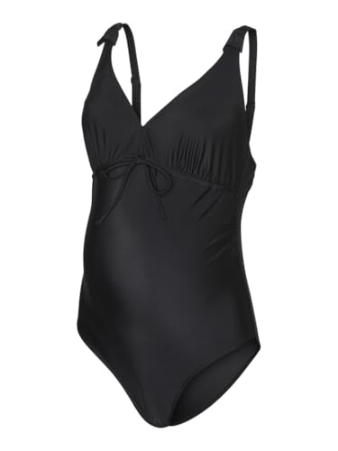 MAMA.LICIOUS Damen MLNEWRUSSEL Swimsuit 2F A. NOOS Badeanzug, Black, S von MAMALICIOUS