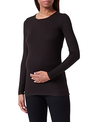 MAMALICIOUS Damen Mltrinity Ls Jrs Top A., Schwarz, M von MAMALICIOUS