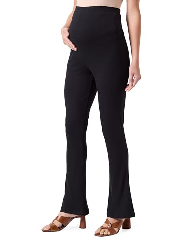 MAMA.LICIOUS Damen VMMLAVENDER HW Flared NOOS Leggings, Black, S von MAMALICIOUS