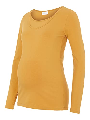 MAMA.LICIOUS Women's MLEMMA Nell L/S TOP 2F E. A. Langarmshirt, Honey Mustard, L von MAMALICIOUS