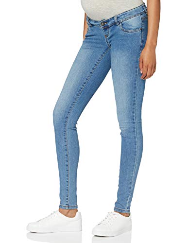 MAMALICIOUS Damen Mlono Slim A. Noos Jeans, Wash:washed Light Blue Denim, 27W / 32L EU von MAMALICIOUS