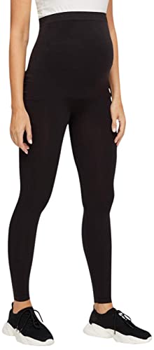 MAMALICIOUS Damen MLTIA Jeanne NOOS O. A. Leggings, Black, S/M von MAMALICIOUS