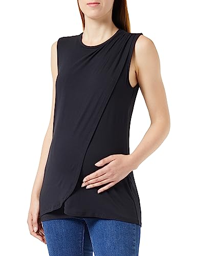 MAMALICIOUS Damen Mlalison Iris S/L Jersey Top 2f A., Schwarz, XS von MAMALICIOUS