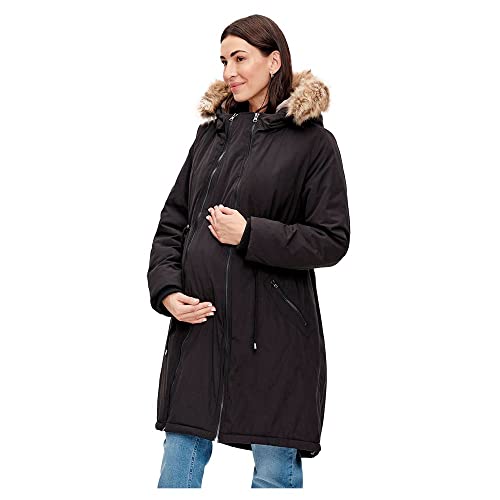 MAMALICIOUS Damen Mlamy 3in1 Padded Jacket A. Noos Winterjacke, Schwarz, S EU von MAMALICIOUS