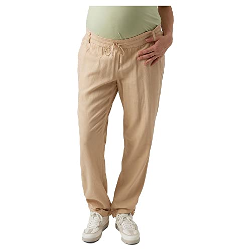 MAMALICIOUS Damen Mlbeach Woven String Pant Noos Hose, Irish Cream, XL EU von MAMALICIOUS