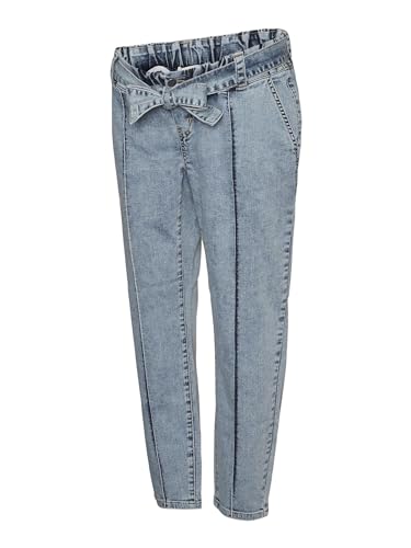 MAMALICIOUS Damen Mlcedar Cropped Regular Jeans, Light Blue Denim/Detail:washed, 31W / 32L EU MAMALICIOUS Damen Mlcedar Cropped Regular Jeans, Light Blue Denim/Detail:washed, 31W / 32L EU von MAMALICIOUS