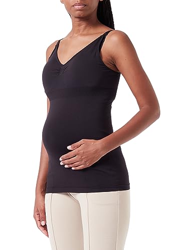 MAMALICIOUS Damen Mlilja Feed Me Top 2 F A. Noos, Schwarz, L-XL von MAMALICIOUS