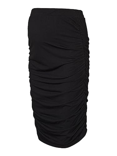 MAMALICIOUS Damen Mlmacy Jrs Abk Skirt Hw A. Noos, Schwarz, XL von MAMALICIOUS