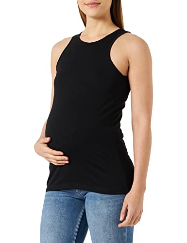 MAMALICIOUS Damen Mlmacy S/L Jrs Top A., Schwarz, S von MAMALICIOUS