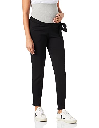 MAMALICIOUS Damen Mlmasmini Jersey Pants A. Hose, Schwarz, M EU von MAMALICIOUS