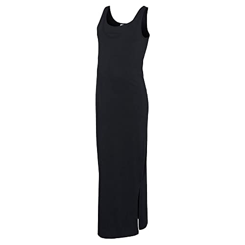 MAMALICIOUS Damen Mlmia Nell Sl Jrs Dress 2f E.a.noos Maxikleid, Schwarz, L EU von MAMALICIOUS