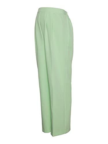 MAMALICIOUS Damen Mlnomy Wide Wo Pants Hw, Green Ash, L von MAMALICIOUS