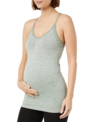 MAMALICIOUS Damen Mlvada Active Top A., Sea Spray/Detail:melange, M-L von MAMALICIOUS
