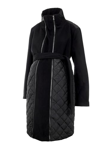 MAMALICIOUS Damen Übergangsjacke Giggi Tikka schwarz M von MAMALICIOUS