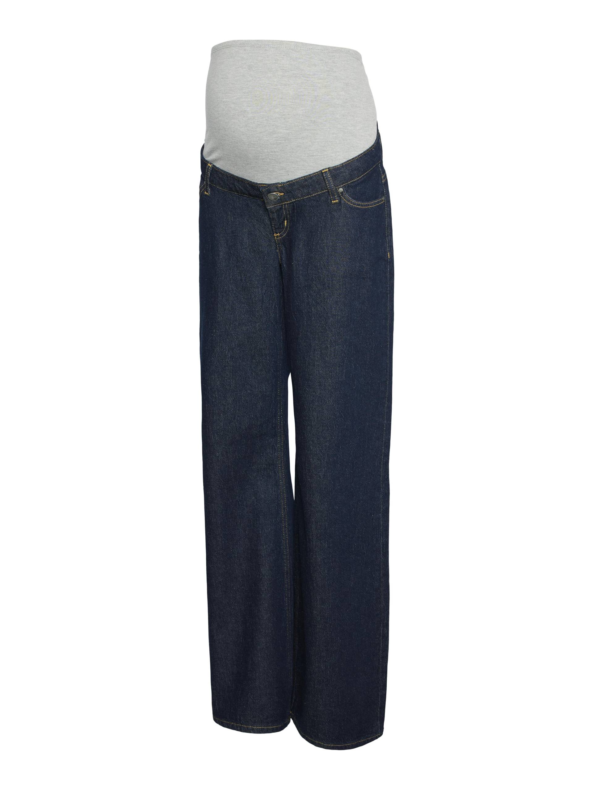 MAMALICIOUS - MLJADA DB WIDELEG JEANS dark blue denim - Gr. - 29/32 von MAMALICIOUS