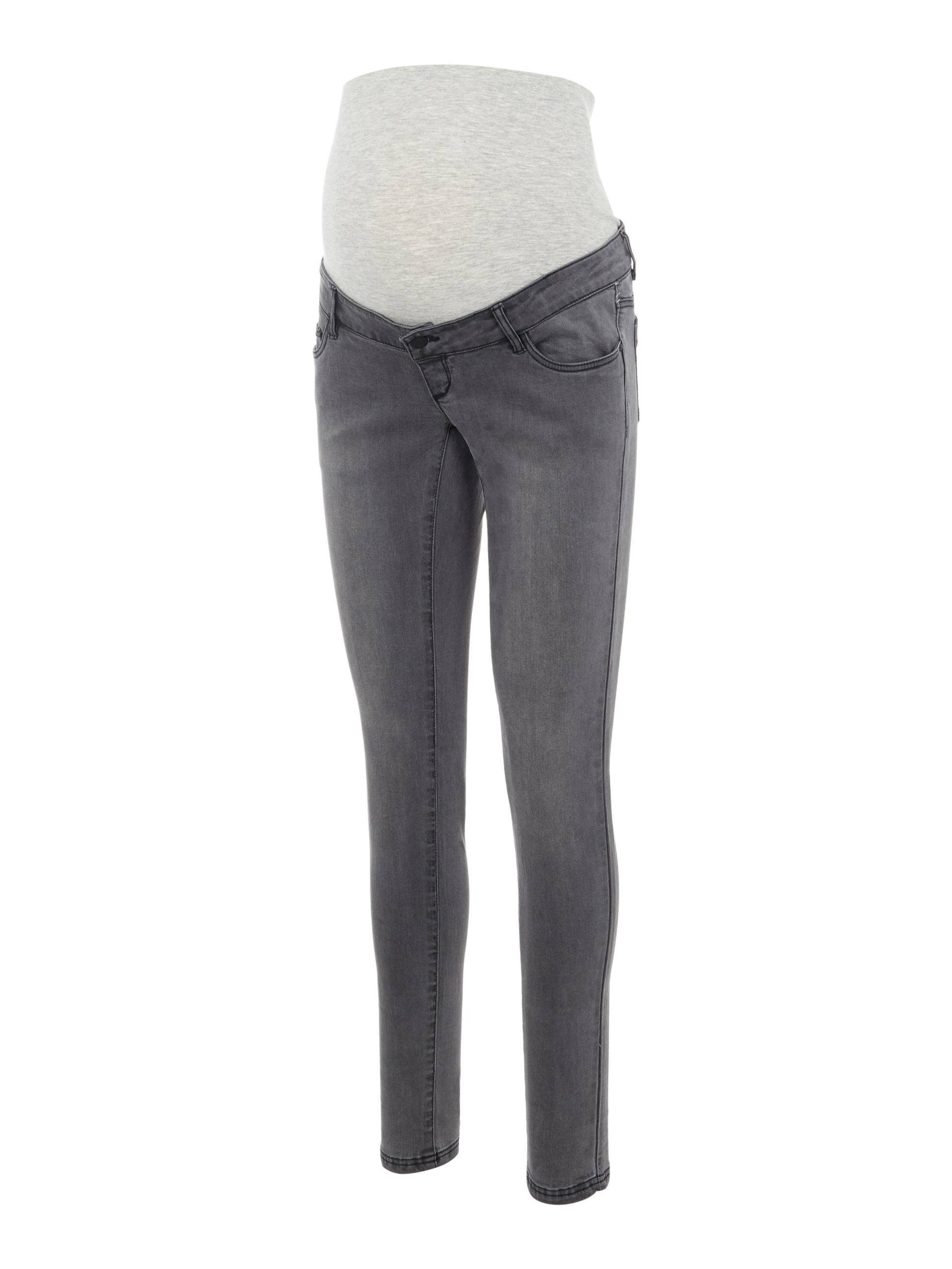 MAMALICIOUS - MLLOLA SLIM GREY JEANS A. NOOS grey denim - Gr. - 30/32 von MAMALICIOUS