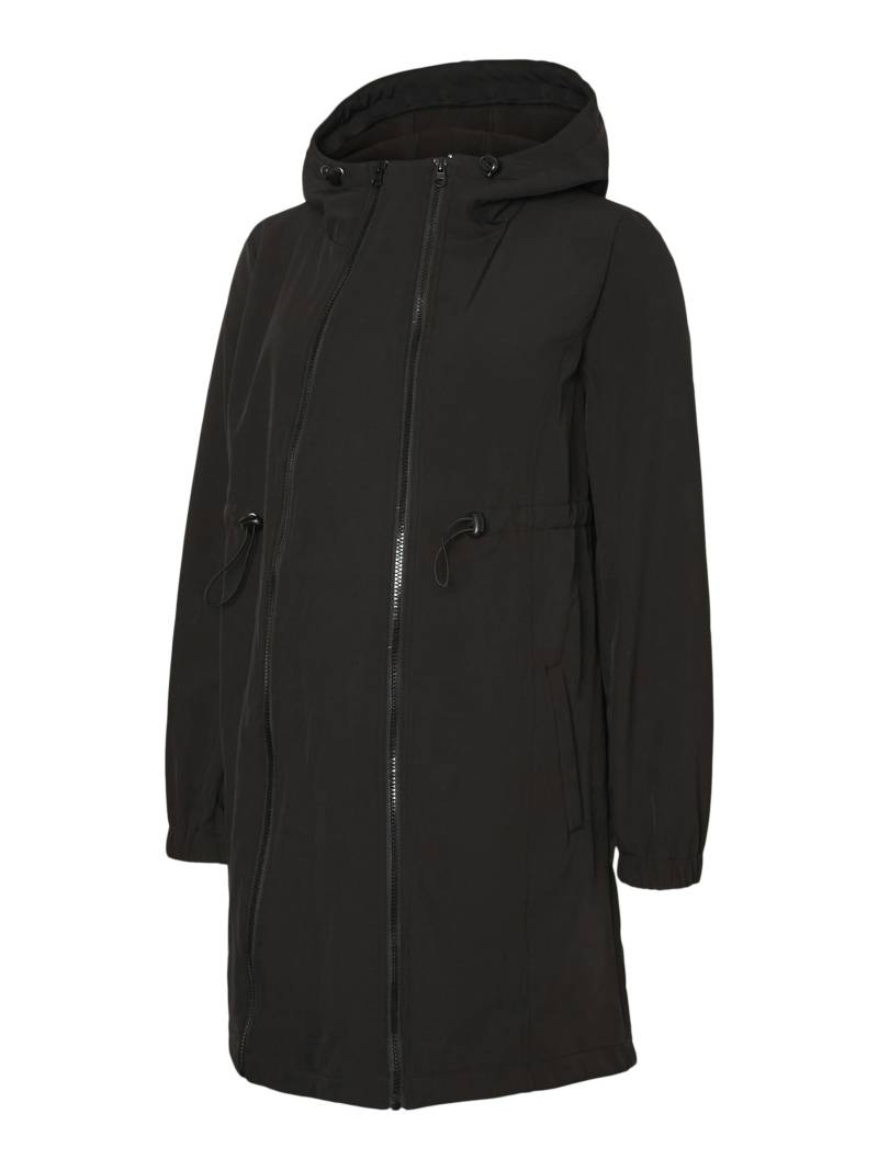 MAMALICIOUS - MLNELL SOLID 3IN1 SOFTSHELL JACKET NOOS black - Gr. - L von MAMALICIOUS