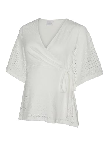 MAMALICIOUS Female Bluse Normal geschnitten V-Ausschnitt Top von MAMALICIOUS