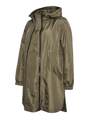 MAMALICIOUS Mama Licious Female Jacke Stehkragen Elastische Bündchen Mantel von MAMALICIOUS