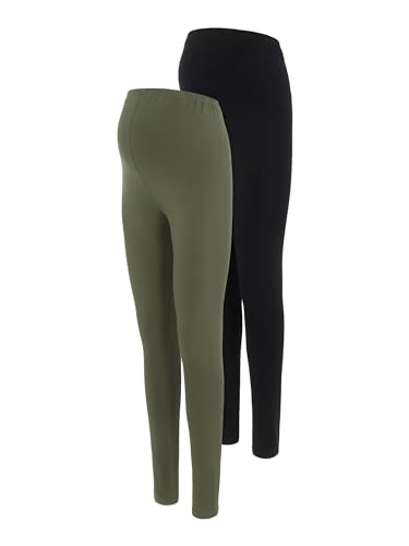 Mama Licious Female Leggings MLEMMA Long Legging 2-P A. E. NOOS Mama Licious Female Leggings MLEMMA Long Legging 2-P A. E. NOOS von MAMALICIOUS