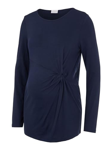 MAMALICIOUS Damen MLKARELY L/S Jersey TOP A. NOOS T-Shirt, Navy Blazer, Normal von MAMALICIOUS