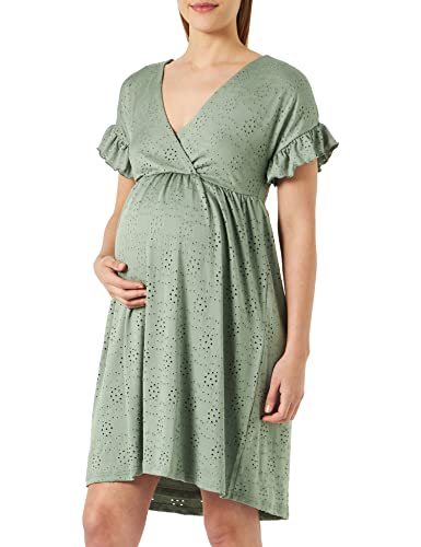 MAMALICIOUS Damen Mldinne Tess Ss Jrs Short Dress 2f A., Sea Spray, S von MAMALICIOUS