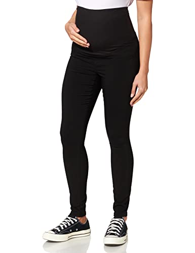 MAMALICIOUS Damen Mllucy Black Slim Pant A. Noos, Black Denim, L von MAMALICIOUS