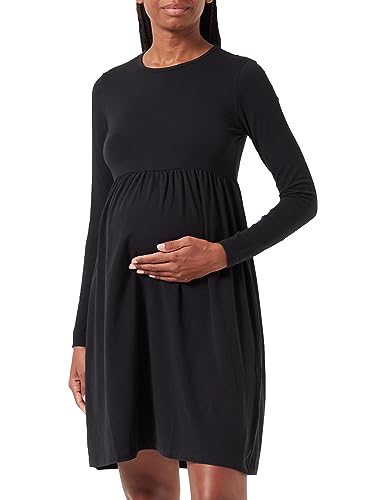 Mamalicious Damen MLMIA LS JRS ABK Skater Dress A. E. Kleid, Black, X-Small von MAMALICIOUS