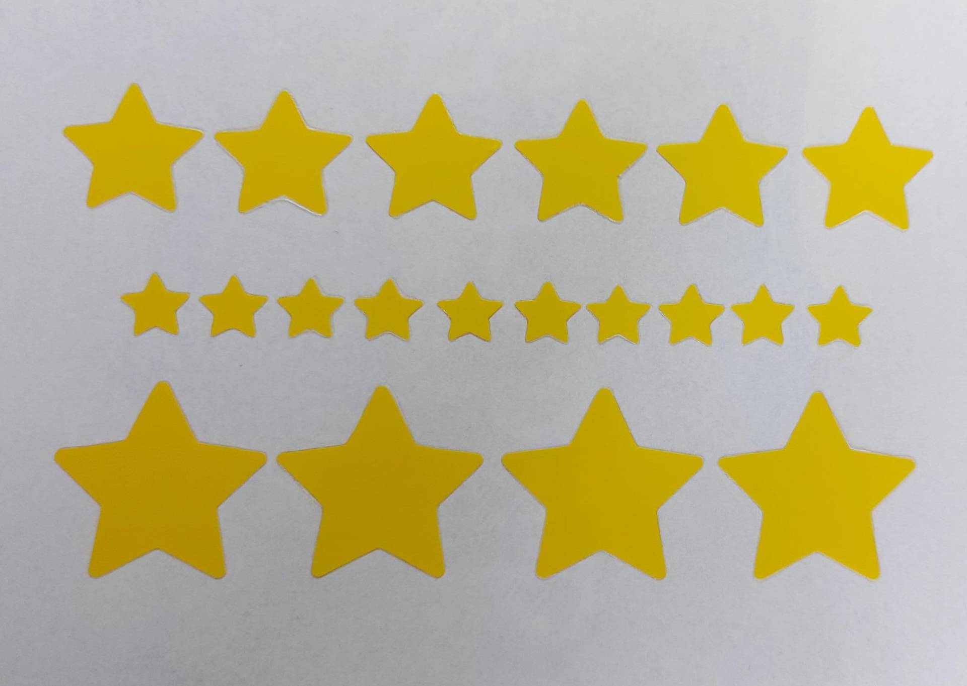 Bügelbild | Sterne Verschiedene Größen Geschenk Muttertag Geburtstag Einschulung Ostern Weihnachten Silvester von MAMARINCHEN