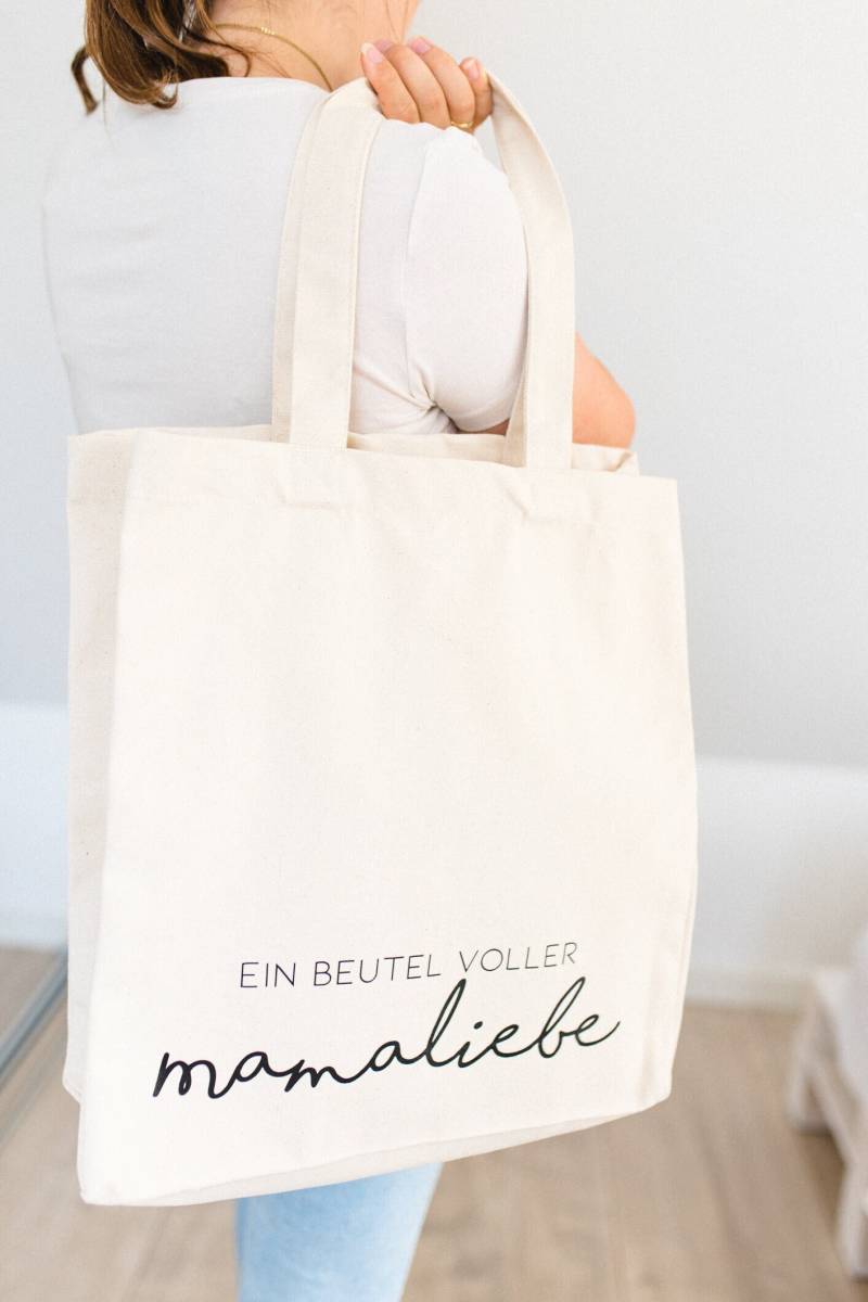 Großer Shopper "Ein Beutel Voller Mamaliebe"/Handmade Mama Geschenk Für Großer Shopper "Ein Beutel Voller Mamaliebe"/Handmade Mama Geschenk Für von MAMAUNDSPATZ