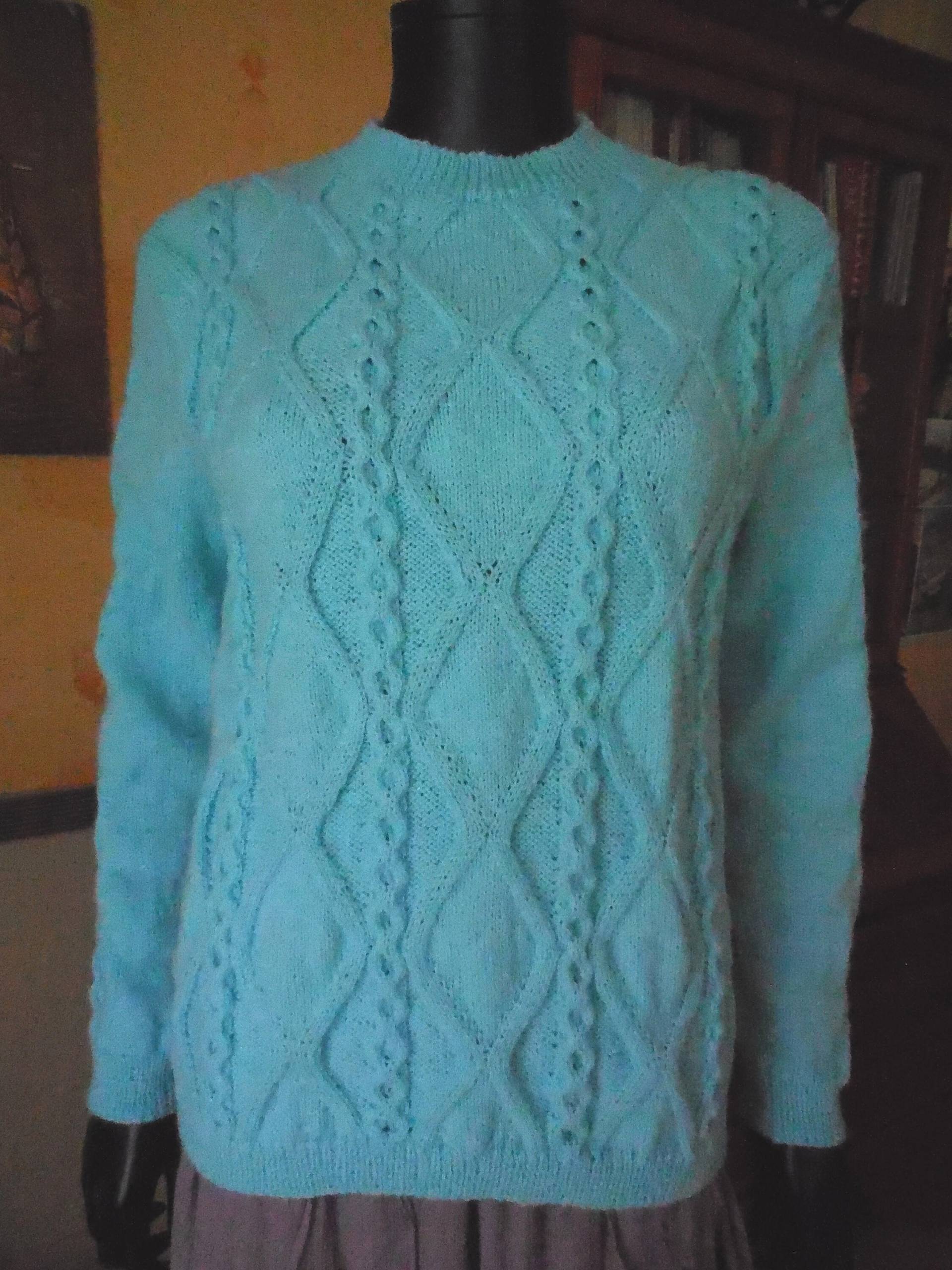 Auf Bestellung - Diamantpullover Und Waben von MAMIEROSELYNETRICOTE