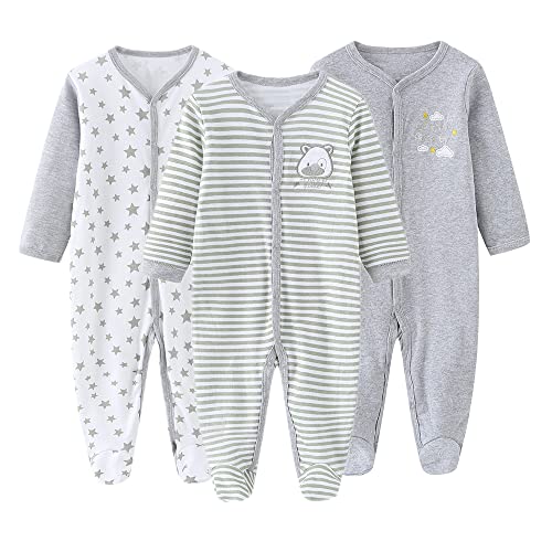 MAMIMAKA Baby-Kleidung Unisex Neugeborene Baby-Strampler für Jungen und Mädchen 0-12 Monate von MAMIMAKA