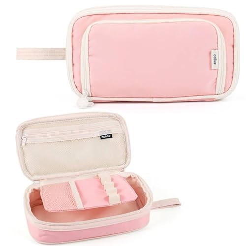 Federmäppchen Große Kapazität, Mäppchen Mädchen Teenager, Federmappe Studentin Erwachsene, Schreibwaren Stifttasche Tragbare Stifttasche Schulsachen Federtaschen Aesthetic Groß für Schule & Büro von MAMUNU