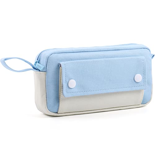 Mäppchen Federmäppchen mit grosser Kapazität für Junge Teenager Mädchen Etui Schule Ferdertasche Tragbar und Unix Pencil Bleistiftbox für Schule & Büro Make-up Tasche von MAMUNU