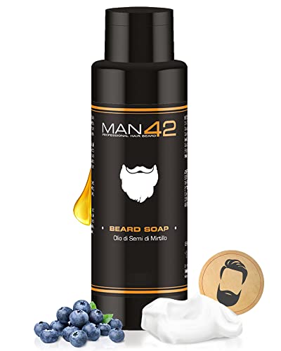 MAN42 Bart Seife, Bartshampoo, Männer Beard Soap, 100ml von MAN42 PROFESSIONAL HAIR BEARD