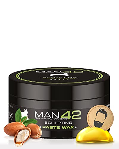 MAN42 Haar Skulpting Paste Wax, Männer Haarwachs modellier Paste, 100ml von MAN42 PROFESSIONAL HAIR BEARD