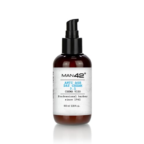 MAN42 Tagescreme Männer, 3 in 1 Anti Age Day Cream 3.1, 100ml MAN42 Tagescreme Männer, 3 in 1 Anti Age Day Cream 3.1, 100ml von MAN42 PROFESSIONAL HAIR BEARD