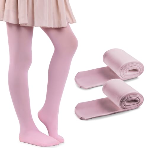 MANA MANA 2er-Pack einfarbige Mädchenstrumpfhosen – Süße blickdichte Kinderstrumpfhosen für Schule, Tanzen, Ballett – Weich und stylisch, 40 DEN, Made in Italy, 2 Paar, Rosa, 146/152 cm MANA MANA 2er-Pack einfarbige Mädchenstrumpfhosen – Süße blickdichte Kinderstrumpfhosen für Schule, Tanzen, Ballett – Weich und stylisch, 40 DEN, Made in Italy, 2 Paar, Rosa, 146/152 cm von MANA MANA
