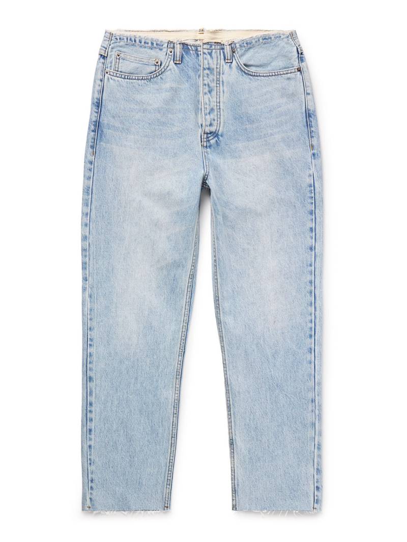 MANAAKI - Tapahi Cropped Slim-Fit Straight-Leg Jeans - Men - Blue - UK/US 31 von MANAAKI