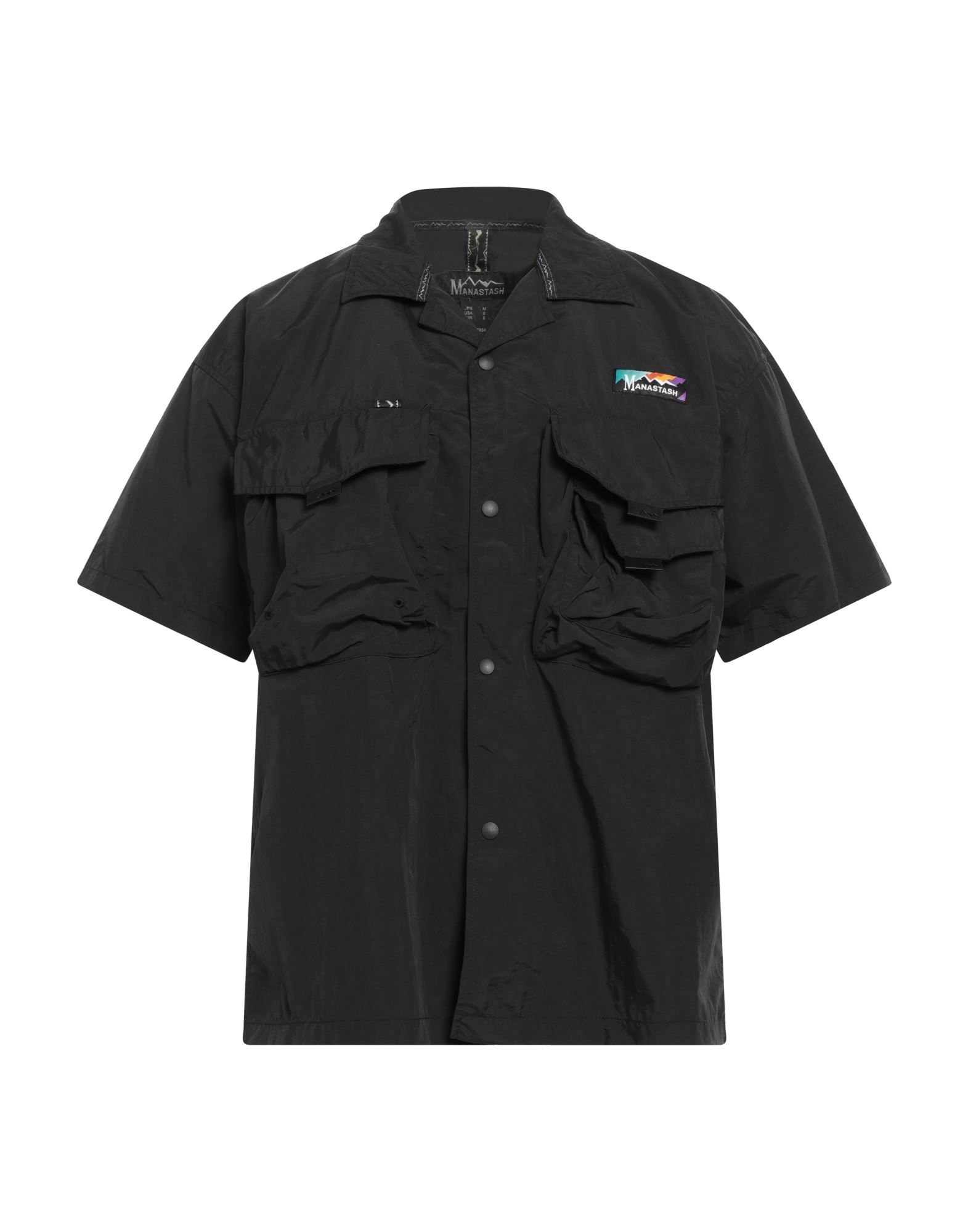 MANASTASH Hemd Herren Schwarz MANASTASH Hemd Herren Schwarz von MANASTASH