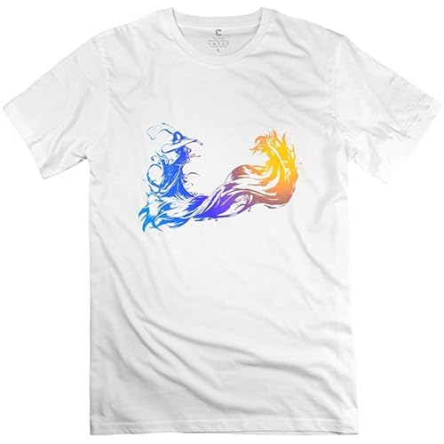 Final Fantasy Logo Fun Short Sleeve Mens T Shirts for Guys Size S Final Fantasy Logo Fun Short Sleeve Mens T Shirts for Guys Size S von MANBAO