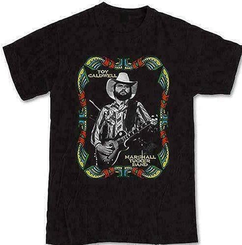 Toy Caldwell The Marshall Tucker Band Black T Shirt for Men Men T-Shirt Black Black Size 3XL von MANBAO