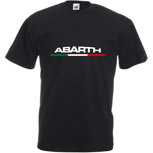 Zest Mens Short Sleeve Abarth T-Shirt Various F500 Abarth Car Enthusiast Size M von MANBAO