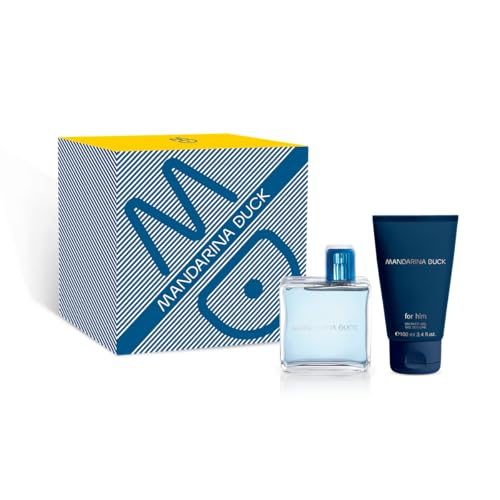 MANDARINA DUCK FRAGRANCES | For Him Eau de Toilette, Geschenkset für Herren, inklusive For Him Eau de Toilette 100 ml und Körpercreme 100 ml, olfaktorische Familie Fougère Marine MANDARINA DUCK FRAGRANCES | For Him Eau de Toilette, Geschenkset für Herren, inklusive For Him Eau de Toilette 100 ml und Körpercreme 100 ml, olfaktorische Familie Fougère Marine von MANDARINA DUCK FRAGRANCES