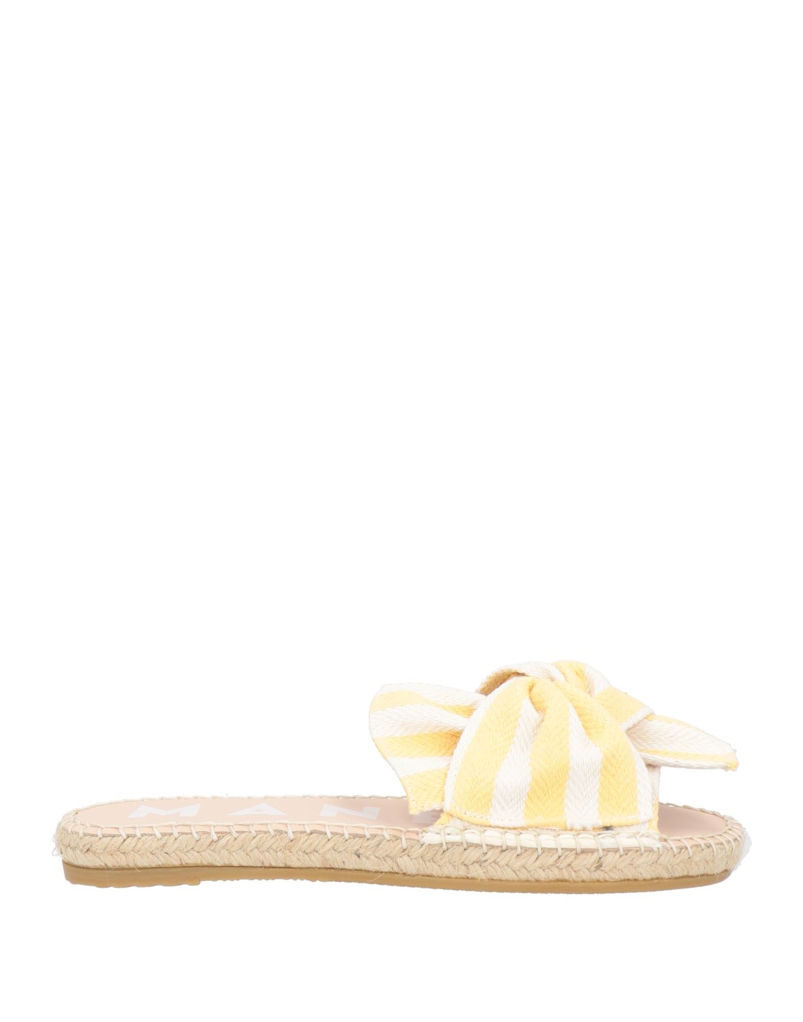 MANEBÍ Espadrilles Damen Hellgelb von MANEBÍ