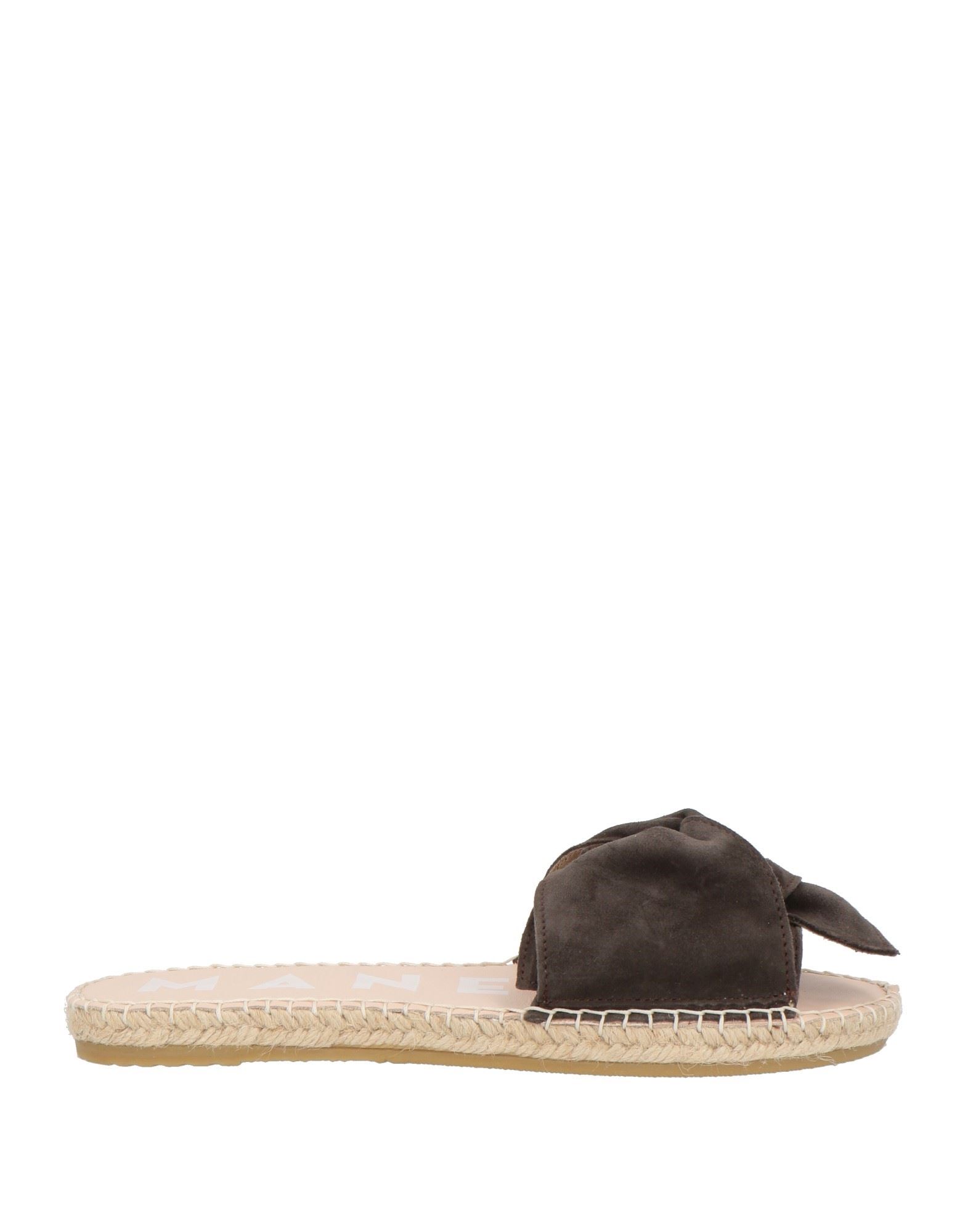 MANEBÍ Espadrilles Damen Schokobraun von MANEBÍ