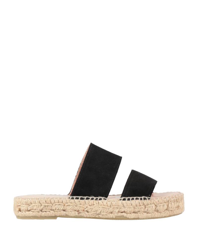 MANEBÍ Espadrilles Damen Schwarz von MANEBÍ
